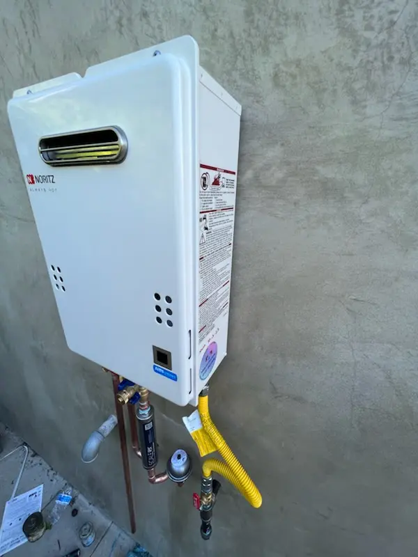 Tankless water heater installation for Gulf Hills homes
